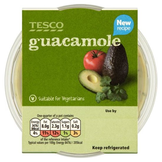 Recall of Tesco guacamole due to Salmonella barfblog
